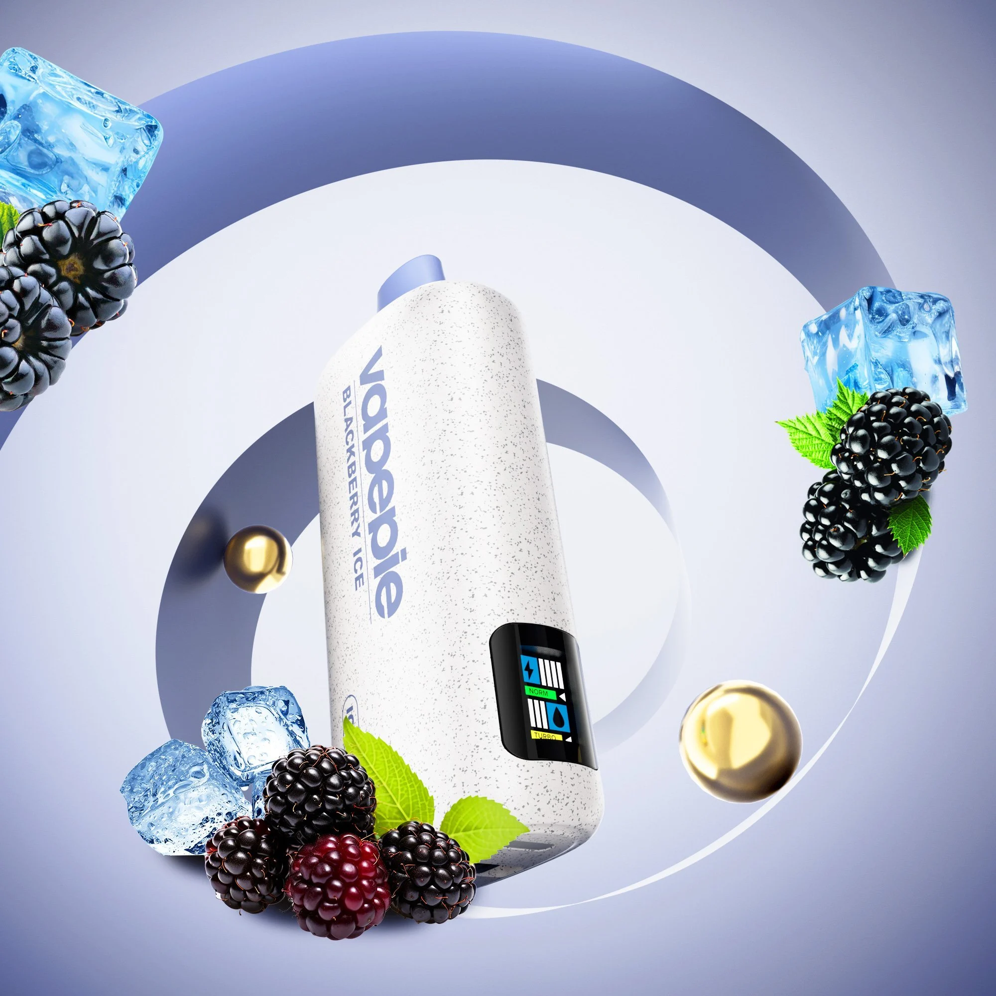 2.webp Vapepie Powergo 9800 Puffs Blackberry Ice - Image 1