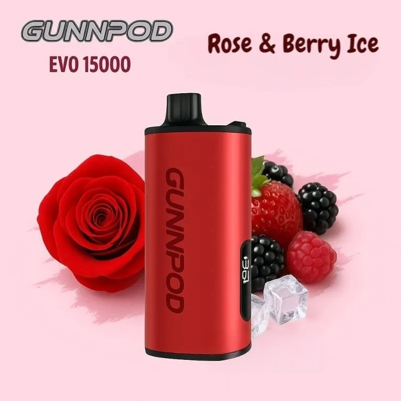 Rose-Berry-Ice.webp Gunnpod EVO Rose Berry Ice 15K - Image 1
